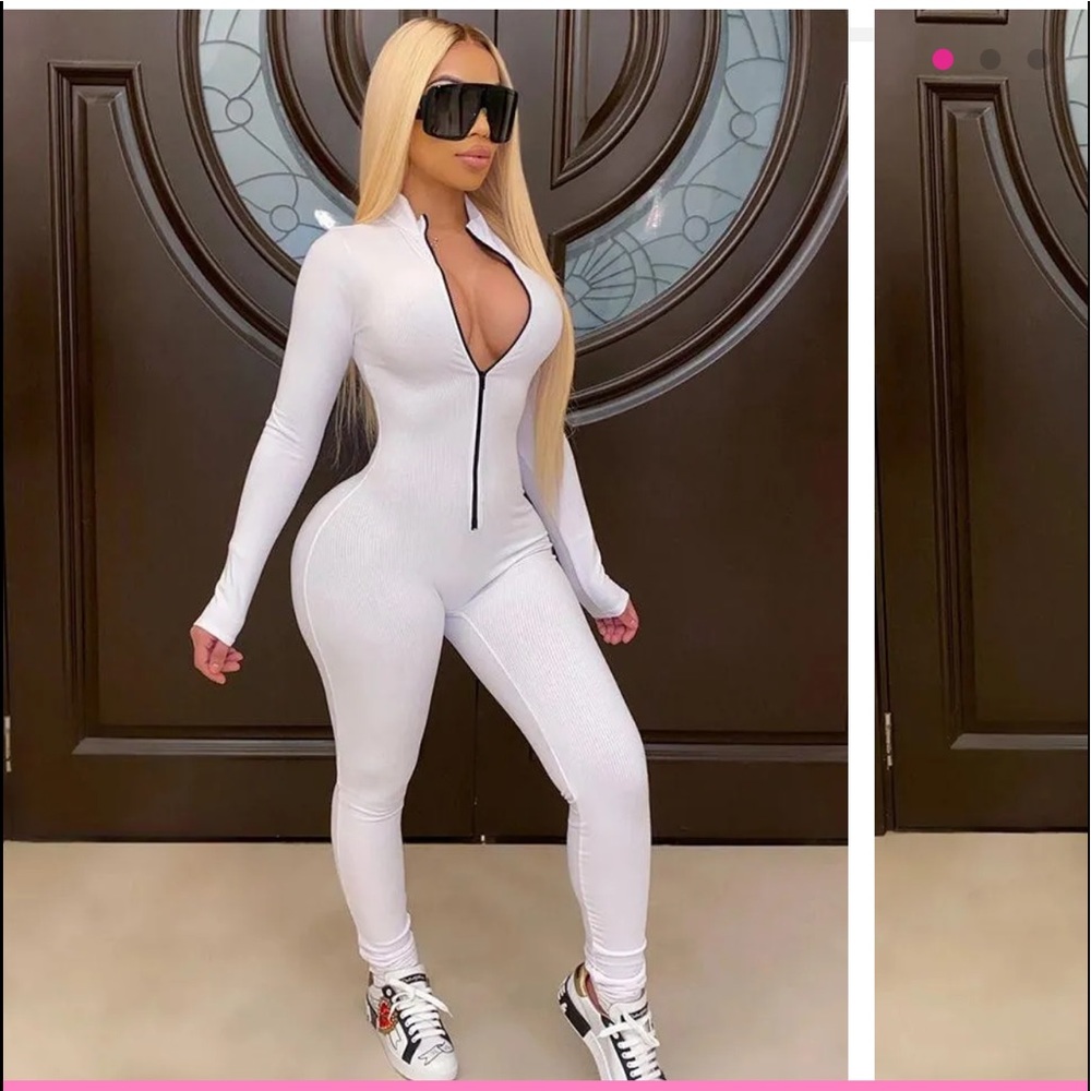 White jumpsuit